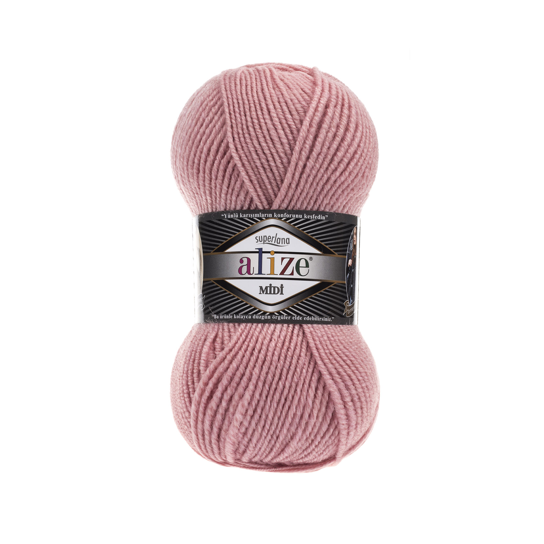 Прежда Ализе Суперлана Миди (Alize Superlana Midi) 100 г 170 м