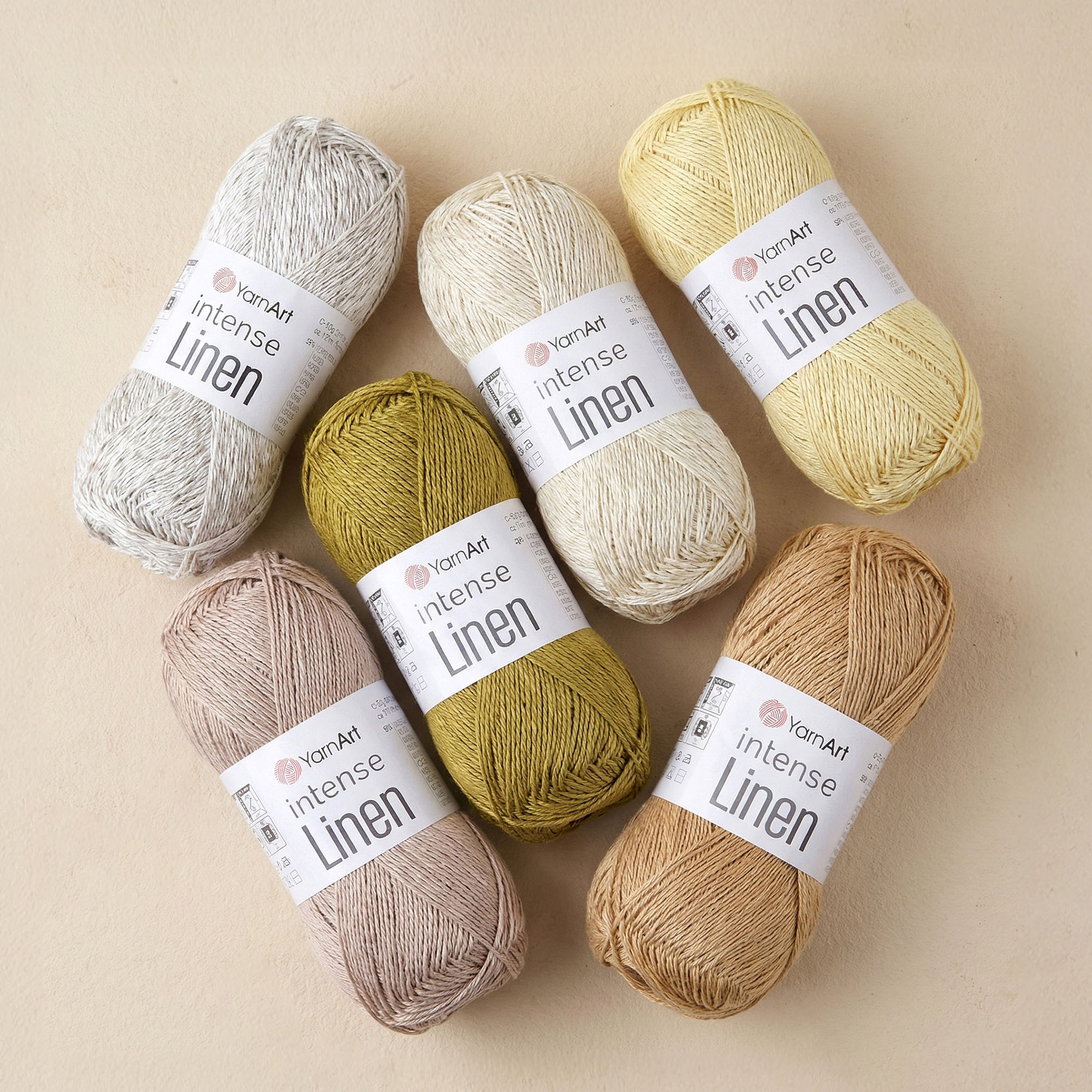 Прежда Ярн Арт Интенс Лен (YarnArt Intense Linen) – лен и вискоза