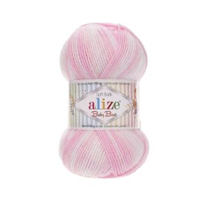 Прежда Ализе Бебе Бест Батик (Alize Baby Best Batik) – 100 г / 240 м
